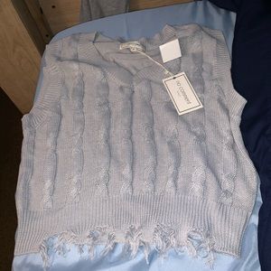 Cardigan vest